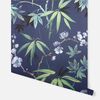 DUTCH WALLCOVERINGS Carta da Parati Jasmine Garden Blu