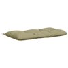 vidaXL Cuscino per panchina VIANEN 100% Poliestere Verde chiaro