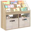 vidaXL Libreria per Bambini Rovere Sonoma 72,5 x 29,5 x 69 cm