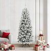 vidaXL Albero di Natale artificiale con 300 LED Bianco 210 cm