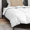 vidaXL Duvet Invernale con cuscino 2 pcs Bianco Piuma d'anatra