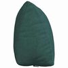 vidaXL Cuscino per Schiena Verde Scuro 60 x 20 x 50 cm Tessuto