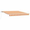 vidaXL Tenda retrattile Giallo e Arancione 350 x 250 x 165 cm