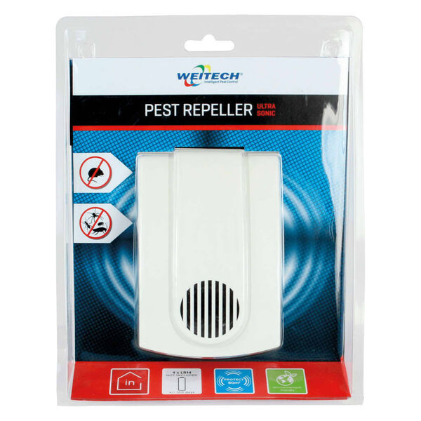 WEITECH Repellente Animali a Ultrasuoni 60 m&sup2;