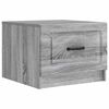 vidaXL Tavolino da salotto Grigio Sonoma 49 x 50 x 37 cm