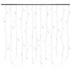 vidaXL Tenda Luci LED Ghiacciolo 10m 400 LED Bianco Freddo 8 Funzioni