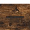 vidaXL Credenza Rovere Fumo 69,5x34x90 cm in Legno Multistrato