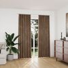 vidaXL Tende Oscuranti con Ganci 2 pz Beige in Velluto 140x225 cm