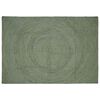 vidaXL Tappeti per area Verde Oliva 200 x 290 cm Juta
