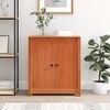 vidaXL Credenza Marrone cerato 70 x 35 x 80 cm Pino massello