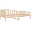 vidaXL Dormeuse senza Materasso 90x200 cm in Legno Massello di Pino