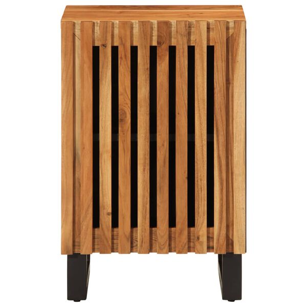 vidaXL Mobile da Bagno 38x34x58 cm in Legno Massello di Acacia