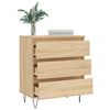 vidaXL Credenza Rovere Sonoma 60x35x70 cm in Legno Multistrato