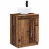 vidaXL Set di mobili per il bagno Legno antico Legno ingegnerizzato