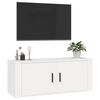 vidaXL Mobile Porta TV a Parete Bianco 100x34,5x40 cm