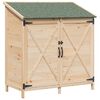 vidaXL Capanno da Giardino Naturale 106 x 56 x 113,5 cm
