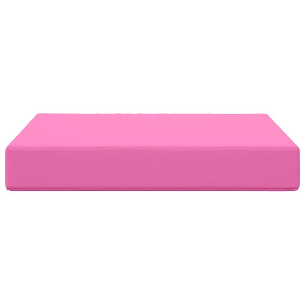 vidaXL Cuscino per divano da esterno Rosa 60 x 60 x 8 cm Poliestere