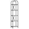 vidaXL Libreria 5 livelli 40 x 30 x 183 cm Legno ingegnerizzato