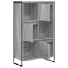 vidaXL Armadio per Libri Grigio Sonoma 68 x 30 x 108.5 cm