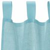 vidaXL Tende in Voile con Passanti 2 pz Turchese 140x175 cm