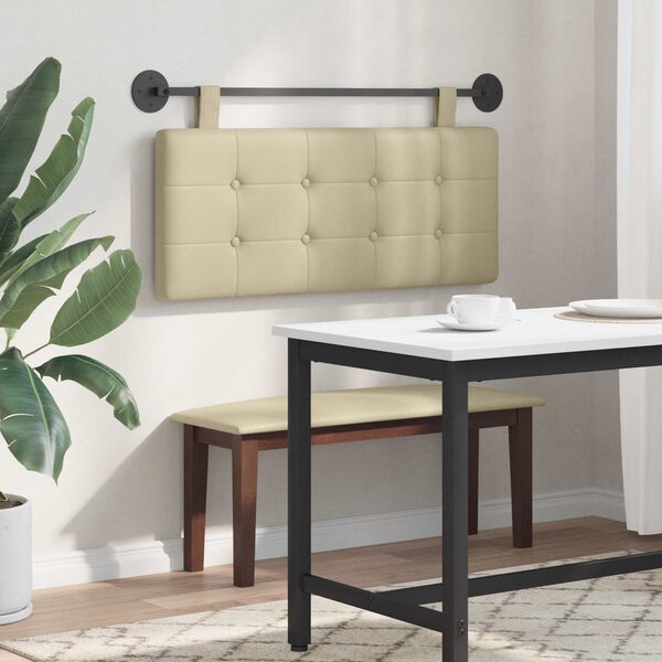 vidaXL Testata appesa Montaggio a parete Pelle Sintetica