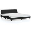 vidaXL Giroletto Dover Nero 152x203 cm in Similpelle