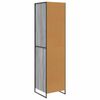 vidaXL Armadio 2 pcs Grigio Sonoma 50 x 50 x 200 cm Legno multistrato