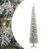 vidaXL Albero di Natale artificiale con 300 LED Verde 300 cm