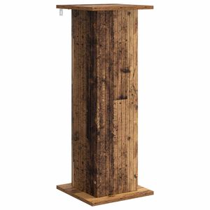vidaXL Supporto per piante Legno antico 30,5 x 30 x 80,5 cm
