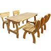 vidaXL Set da Pranzo da Giardino 5 pz in Legno di Pino Impregnato