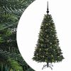 vidaXL Albero di Natale Artificiale con Palline 120 cm 150 LED