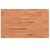 vidaXL Banco Lavoro 100x60x(73-99,5) cm Legno di Faggio Rettangolare