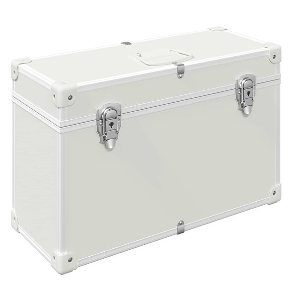 vidaXL Maniglie per Armadi Bianco 85 x 45 mm Metallo