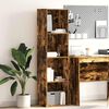 vidaXL Libreria Rovere Fumo 40x30x152 cm in Legno Multistrato
