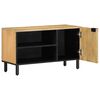 vidaXL Mobile Porta TV Marrone 80x31,5x46cm in Legno Massello di Mango