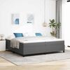 vidaXL Struttura letto piattaforma Grigio chiaro 200 x 200 cm