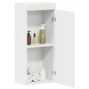vidaXL Armadio da bagno a muro TULUM Bianco 37 x 24,5 x 86 cm