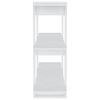 vidaXL Libreria/Divisorio Bianco 100x30x87 cm