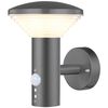 Luxform Luce LED Giardino a Parete Sensore PIR Bitburg 230 V LUX1704Z