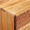 vidaXL Comodino 40x33x46 cm in Legno Massello di Acacia
