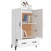 vidaXL Credenza Bianca 70x31x115 cm in Legno Ingegnerizzato