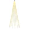 vidaXL Luci per albero di Natale con picchetti 500 LED Bianco caldo e