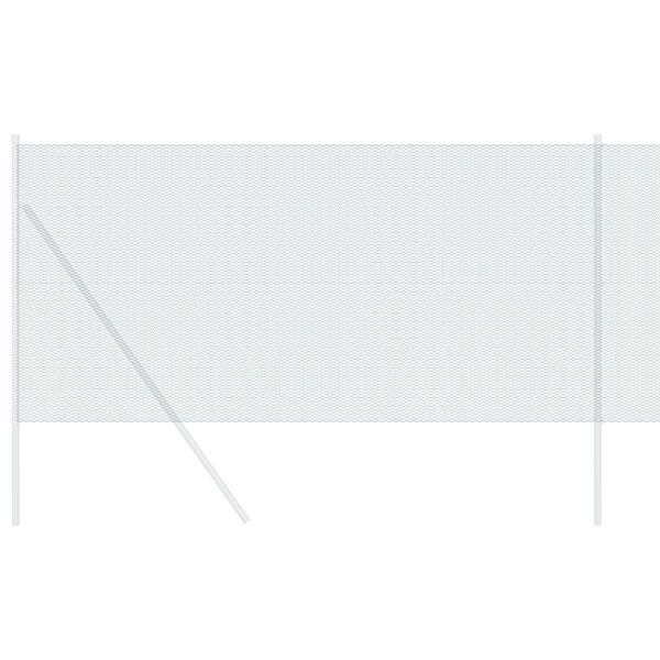 vidaXL Recinzione Esagonale Verde 1 x 10 m PVC