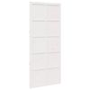 vidaXL Porta del fienile 90 x 2,5 x 208 cm Legno Massello di Pino