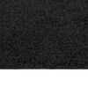 vidaXL Tappeto Shaggy a Pelo Alto Nero 140x200 cm