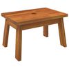 vidaXL Sgabello 38x26x22 cm in Legno Massello di Acacia