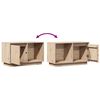 vidaXL Mobile Porta TV 74x35x44 cm in Legno Massello di Pino