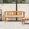 vidaXL Panchina Rosa Naturale 157 x 46 x 82,5 cm