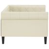 vidaXL Letto da Giorno Crema 80x200 cm in Similpelle