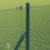 vidaXL Palo della recinzione Verde 50 x 1 m (rete 12 x 12 mm)